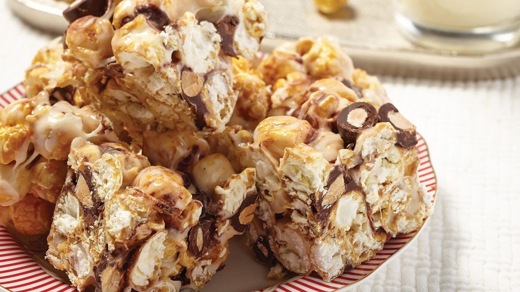 Caramel Corn Chocolate Recipe